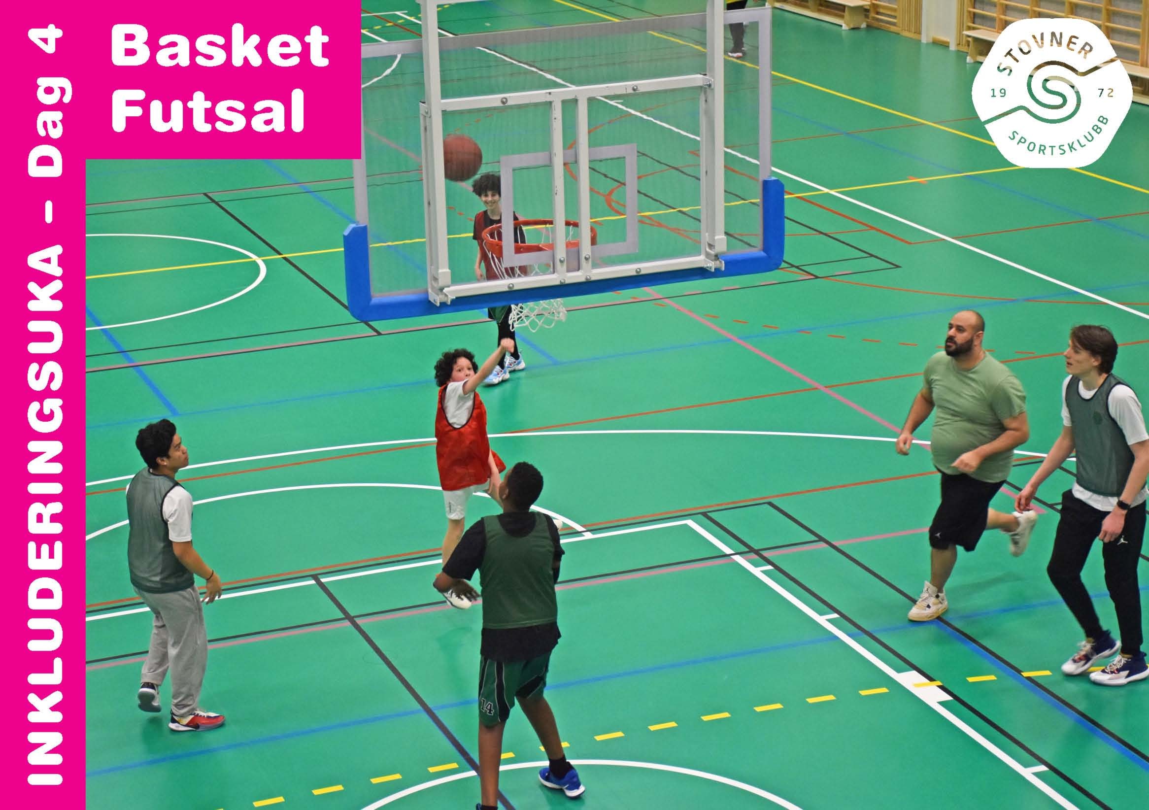 Basket og Futsal startet mandag